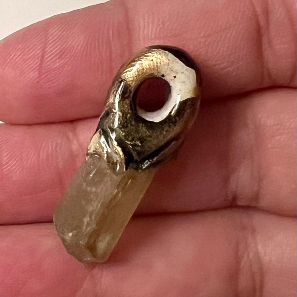 COPY - authentic Adina Mills Citrine pendant. One of a kind wearable art - Picture 7 of 7